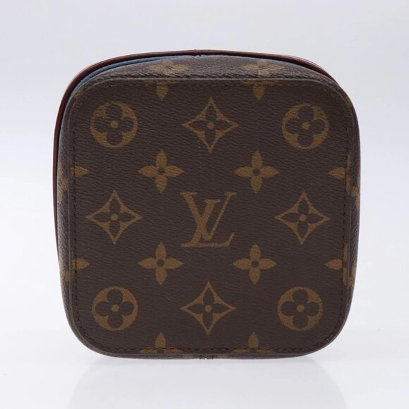LOUIS VUITTON Monogram Boite Camille MM Jewelry Box Brown GI0019 LV Auth 133672 - Picture 6 of 16